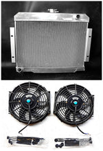 Load image into Gallery viewer, GPI ALUMINUM RADIATOR & FANS FOR 1972-1986 Jeep CJ series CJ5/CJ6/CJ7 J10 J20 L6/V8 Pickup Truck 1972 1973 1974 1975 1976 1977 1978 1979 1980 1981 1982 1983 1984 1985 1986