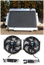 Load image into Gallery viewer, GPI ALUMINUM RADIATOR & FANS FOR 1972-1986 Jeep CJ series CJ5/CJ6/CJ7 J10 J20 L6/V8 Pickup Truck 1972 1973 1974 1975 1976 1977 1978 1979 1980 1981 1982 1983 1984 1985 1986