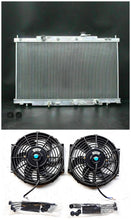Load image into Gallery viewer, GPI Aluminum Radiator & Fans For 2002-2006 Honda CRV / 2003-2006 Honda Element 2.4L L4 AT 2004 2005 2006