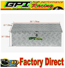 Load image into Gallery viewer, GPI 30&quot;x13&quot; x10&quot; Pickup Truck RV Tool Box Underbody Storage Under Bed Trailer w/Lock
