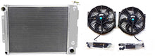 Load image into Gallery viewer, GPI Aluminum radiator +FANS for Chevy Camaro/Pontiac Firebird 350 396 Big Block V8 AT