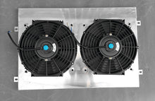 Load image into Gallery viewer, 3 Row Aluminum Radiator + Shroud Fan For 1967-1970 Ford Mustang Big Block 390 428 429 302 351 1967 1968 1969 1970