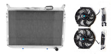 Load image into Gallery viewer, Aluminum Radiator&Fans For 1984-1989 Nissan 300ZX Fairlady Z Z31 2+2 Turbo VG30 3.0L V6 1984 1985 1986 1987 1988 1989