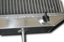 Load image into Gallery viewer, 3 Row aluminum radiator & FANS for 1941-1952 JEEP Willys 1941 1942 1943 1944 1945 1946 1947 1948 1949 1950 1951 1952