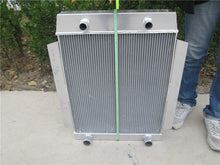 Load image into Gallery viewer, GPI Aluminum Alloy Radiator & fan Fit 1949-1953 Ford Car W/Flathead V8 Engine M/T 62MM CORE 1949 1950 1951 1952 1953