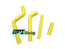 Load image into Gallery viewer, GPI Silicone radiator hose Fit 1996-2017 Yamaha YZ125 YZ 125 1996 1997 1998 1999 2000 2001 2002 2003 2004 2005 2006 2007 2008 2009 2010 2011 2012 2013 2014 2015 2016 2017
