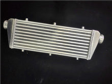 Load image into Gallery viewer, Universal 23.5*8.3*2.7" FMIC Front Mount Intercooler Aluminum Tube&Fin Turbo 2.25'' inlet/outlet