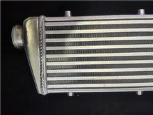 Load image into Gallery viewer, Universal 23.5*8.3*2.7" FMIC Front Mount Intercooler Aluminum Tube&Fin Turbo 2.25'' inlet/outlet