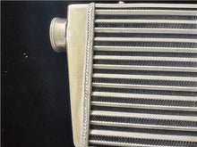 Load image into Gallery viewer, Universal 18*13.2*3.3" FMIC Front Mount Aluminum Intercooler & fan Tube&Fin Turbo