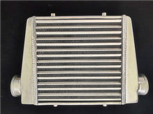 Load image into Gallery viewer, Universal 18*13.2*3.3" FMIC Front Mount Aluminum Intercooler & fan Tube&Fin Turbo