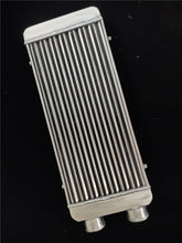Load image into Gallery viewer, One Sided FMIC Aluminum turbo Intercooler 600x300x70mm same side 76mm 3" pipe