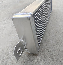 Load image into Gallery viewer, GPI Air to water aluminum intercooler liquid heat exchanger SILVER Overall size: 23.5x6.75x2.75(end-tank) inch