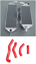 Load image into Gallery viewer, Aluminum Radiator & Hose For 1988-1989 Kawasaki KX 250 KX250 1988 1989 88 89