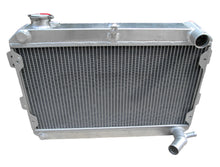 Load image into Gallery viewer, Aluminum radiator + shroud + fans for 1979-1985 Mazda RX7 SA/FB S1 S2 S3 12A/13B 1979 1980 1981 1982 1983 1984 1985