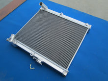 Load image into Gallery viewer, GPI Aluminum radiator & fan for 1987-1988 mazda RX7 FC3S RX-7 FC-3S S4 MT 1987 1988
