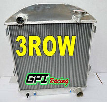 Load image into Gallery viewer, Aluminum Radiator & fan Fit Ford Model T/bucket hot rod w/Chevy 350 V8 1924-1927 1924 1925 1926 1927