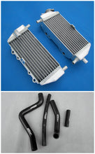 Load image into Gallery viewer, GPI aluminum radiator & hoses FOR 1994-2002 Kawasaki KX125 KX 125 1994 1995 1996 1997 1998 1999 2000 2001 2002