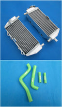 Load image into Gallery viewer, GPI aluminum radiator & hoses FOR 1994-2002 Kawasaki KX125 KX 125 1994 1995 1996 1997 1998 1999 2000 2001 2002