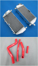 Load image into Gallery viewer, GPI Aluminum radiator & hoses FOR 1994-2002 Kawasaki KX125 KX 125 1994 1995 1996 1997 1998 1999 2000 2001 2002