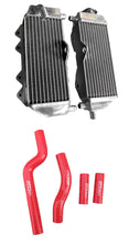 Load image into Gallery viewer, GPI Aluminum radiator and hose for 2002-2022 Yamaha YZ250 2-stroke yz 250 YZ250X YZ250G 2003 2004 2005 2006 2007 2008 2009 2010 2011 2012 2013 2014 2015 2016 2017 2018 2019 2020 2021