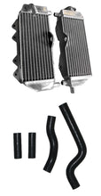 Load image into Gallery viewer, GPI aluminum radiator&silicone hose for 2002-2018 Yamaha YZ250 2-stroke 2003 2004 2005 2006 2007 2008 2009 2010 2011 2012 2013 2014 2015 2016 2017