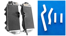 Load image into Gallery viewer, GPI aluminum radiator&silicone hose for 2002-2018 Yamaha YZ250 2-stroke 2003 2004 2005 2006 2007 2008 2009 2010 2011 2012 2013 2014 2015 2016 2017