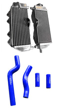 Load image into Gallery viewer, GPI aluminum radiator&silicone hose for 2002-2018 Yamaha YZ250 2-stroke 2003 2004 2005 2006 2007 2008 2009 2010 2011 2012 2013 2014 2015 2016 2017