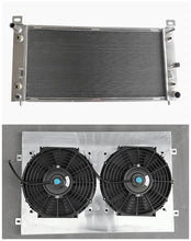 Load image into Gallery viewer, Aluminum Radiator+shroud+Fans For 2003-2009 Hummer H2 6.0 /1999-2011 Silverado pickup V8 1999 2000 2001 2002 2003 2004 2005 2006 2007 2008 2009 2010 2011