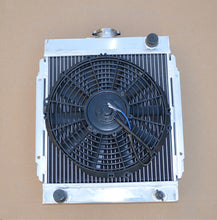 Load image into Gallery viewer, GPI Aluminum Radiator& FAN For 1970-1976 Nissan Datsun B110 1200 120Y B210 1.2L A12 I4 MT 1970 1971 1972 1973 1974 1975 1976