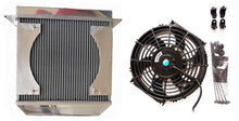 Load image into Gallery viewer, GPI 62MM Aluminum Radiator&Shroud&Fan For Morgan Plus Four / +4 2.1L 1964-1968 MT 1964 1965 1966 1967 1968