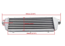 Load image into Gallery viewer, Universal 23.4*6.8*2.7" FMIC Front Mount Intercooler Aluminum Tube&Fin Turbo
