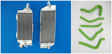 Load image into Gallery viewer, Aluminum Radiator and hose For 1990-1993 Kawasaki KX250 KX 250 1990 1993 1991 1992 1993