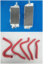 Load image into Gallery viewer, Aluminum Radiator and hose For 1990-1993 Kawasaki KX250 KX 250 1990 1993 1991 1992 1993