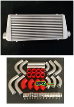 Load image into Gallery viewer, GPI 30"x12"x3" FMIC Universal Aluminum Intercooler+3" Aluminum Piping Hose+Clamps