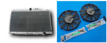 Load image into Gallery viewer, GPI 52MM Aluminum radiator + FAN for 1994-1997 Honda Accord Coupe 2.0L / 2.2L 1995 1996
