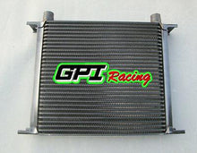 Load image into Gallery viewer, 30 Row AN-10 AN Universal Transmission Oil Cooler & 7" fan JAPAN TUNING CARS