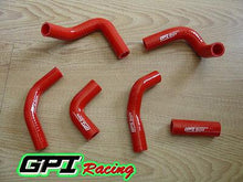 Load image into Gallery viewer, GPI FOR HUSQVARNA TE400 TE450 TE510 2002-2008 2002 2003 2004 2005 2006 2007 2008  SILICONE radiator hose