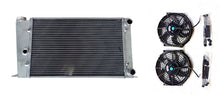 Load image into Gallery viewer, GPI 2 ROW Aluminum Radiator & FANS For 1975-1981 VW GOLF MK1 Jetta SCIROCCO GTI SPEC 1.6 MT 1975 1976 1977 1978 1979 1980 1981