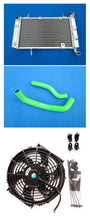 Load image into Gallery viewer, GPI Aluminum Radiator & Hose & Fan FOR 2003-2008 Suzuki LTZ400 KFX400 DVX400 2003 2004 2005 2006 2007 2008