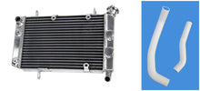 Load image into Gallery viewer, GPI ALUMINUM RADIATOR & hose FOR 2003-2008 Suzuki LTZ400 KFX400 DVX400 2003 2004 2005 2006 2007 2008