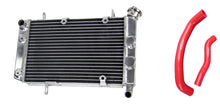 Load image into Gallery viewer, GPI ALUMINUM RADIATOR & hose FOR 2003-2008 Suzuki LTZ400 KFX400 DVX400 2003 2004 2005 2006 2007 2008