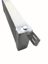 Load image into Gallery viewer, GPI Air to water aluminum intercooler liquid heat exchanger SILVER Overall size: 23.5x6.75x2.75(end-tank) inch