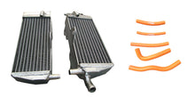 Load image into Gallery viewer, GPI Aluminum radiator and hose for Honda CR 125 R CR125R 2-STROKE 1989