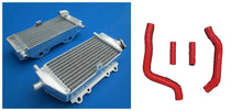 Load image into Gallery viewer, GPI Aluminum radiator & HOSE For 2003-2008 Kawasaki KX125 2005 2006 2007 / 2003-2004 KX250