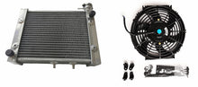 Load image into Gallery viewer, Aluminum Radiator +FAN for 2006-2014 CAN-AM/CANAM OUTLANDER 500 / 650 / 800 2006 2007 2008 2009 2010 2011 2012 2013 2014