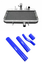 Load image into Gallery viewer, GPI Aluminum Radiator & HOSE For 1972-1977 Suzuki GT750 GT 750 40MM CORE 1972 1973 1974 1975 1976 1977