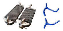 Load image into Gallery viewer, GPI Aluminum radiator and hose For Kawasaki KX450 2019-2021 2019 2020 2021 / KX450F 2016-2018 2016 2017 2018