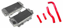 Load image into Gallery viewer, GPI Aluminum radiator and hose FOR 2001-2005 2001 2002 2003 2004 2005 Yamaha YZ250F YZ 250 F/2001-2006 WR250F WR 250 F 2001 2002 2003 2004 2005 2006