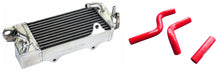 Load image into Gallery viewer, GPI Aluminum radiator & silicone hose for KAWASAKI KX80 KX85 KX100 1998 1999 2000 2001 2002 2003 2004 2005 2006 2007 2008 2009