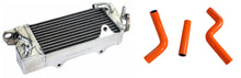 Load image into Gallery viewer, GPI Aluminum radiator & silicone hose for KAWASAKI KX80 KX85 KX100 1998 1999 2000 2001 2002 2003 2004 2005 2006 2007 2008 2009